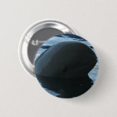 Badge Rond 5 Cm Irrawaddy Dolphin Peek-A-Boo (Devant & derrière)