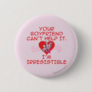 Badge Rond 5 Cm Irrésistible