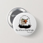 Badge Rond 5 Cm Isaïe 40 31 (Devant & derrière)