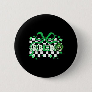 Badge Rond 5 Cm Isibindi Coquette Throwback Mascot École Esprit T