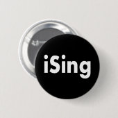 Badge Rond 5 Cm iSing (Devant & derrière)