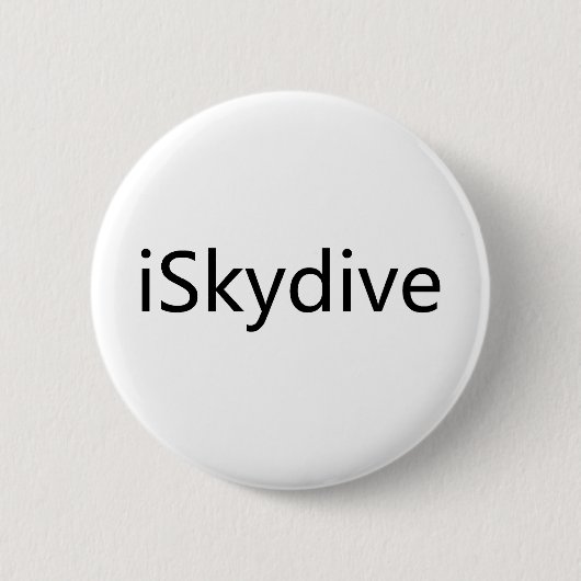 Badge Rond 5 Cm iSkydive (Devant)