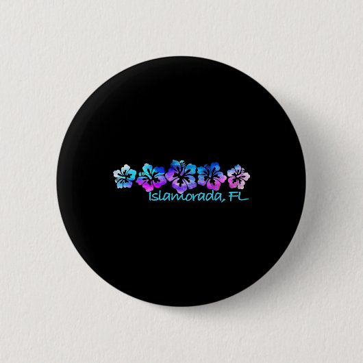 Badge Rond 5 Cm Islamorada (Devant)