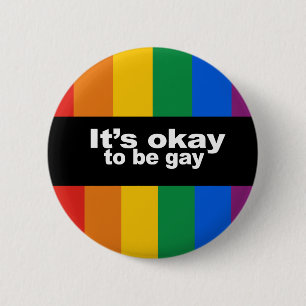 Badge Rond 5 Cm It&apos ; ok de s à être adhésif pour pare-choc