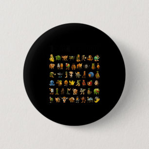 Badge Rond 5 Cm Italian Brainrot Gen-z Mème Drôle Brain Rot Christ