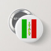 Badge Rond 5 Cm Italie (Devant & derrière)