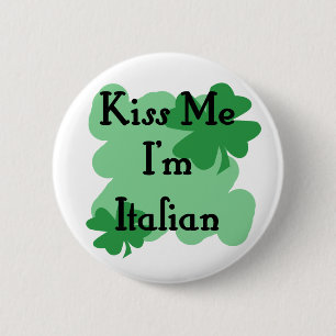 Badge Rond 5 Cm Italien