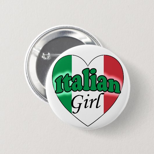 Badge Rond 5 Cm Italienne (Devant & derrière)