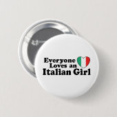 Badge Rond 5 Cm Italienne (Devant & derrière)