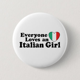 Badge Rond 5 Cm Italienne
