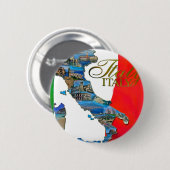 Badge Rond 5 Cm Italienne la "botte " (Devant & derrière)