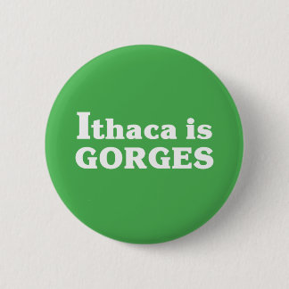 Badge Rond 5 Cm Ithaque est Gorges