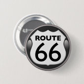 Badge Rond 5 Cm Itinéraire historique 66 des USA (Devant & derrière)