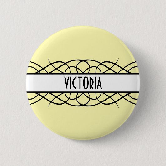 Badge Rond 5 Cm Ivoor Déco (Devant)