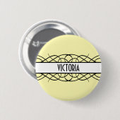 Badge Rond 5 Cm Ivoor Déco (Devant & derrière)