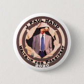 Badge Rond 5 Cm J. Paul Hadd pour le président 2020 (Devant)