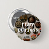Badge Rond 5 Cm J'achète des boutons (Devant & derrière)