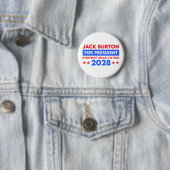 Badge Rond 5 Cm Jack Burton Pour Président 2028 (En situation)