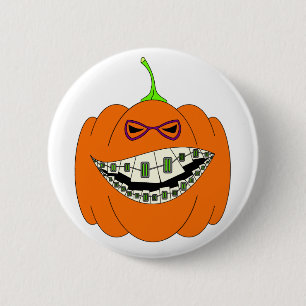 Badge Rond 5 Cm Jack-O-Croisillons