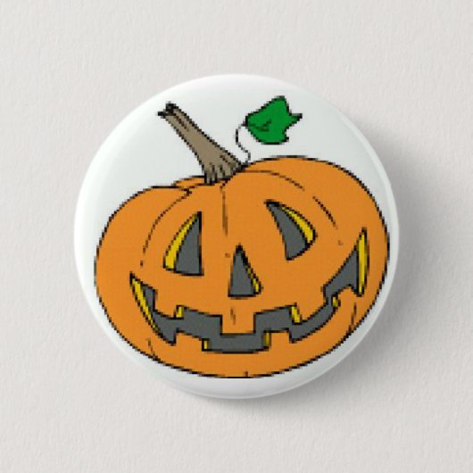 Badge Rond 5 Cm Jack-o'-lantern (Devant)