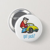 Badge Rond 5 Cm Jack obtenu ? Bouton (Devant & derrière)