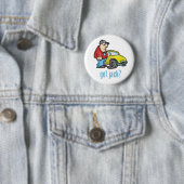 Badge Rond 5 Cm Jack obtenu ? Bouton (En situation)