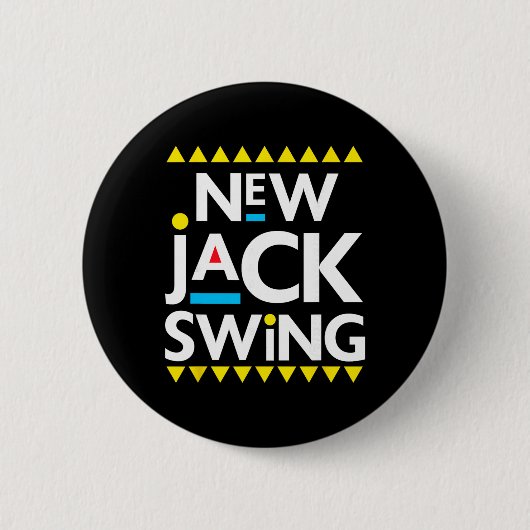 Badge Rond 5 Cm Jack Swing 90s R&b Hip Hop (Devant)