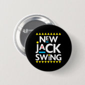 Badge Rond 5 Cm Jack Swing 90s R&b Hip Hop (Devant & derrière)