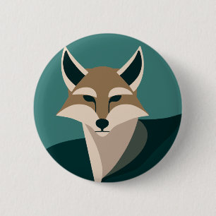Badge Rond 5 Cm Jackal