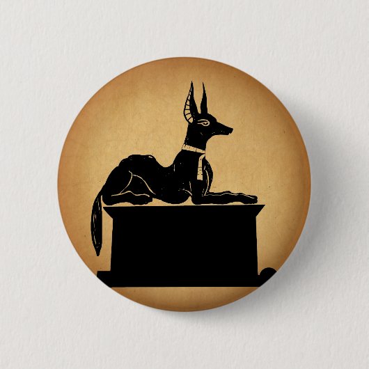 Badge Rond 5 Cm Jackal (Devant)