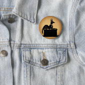 Badge Rond 5 Cm Jackal (En situation)