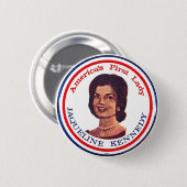 Badge Rond 5 Cm Jackie - bouton (Devant & derrière)