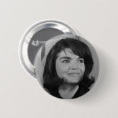 Badge Rond 5 Cm Jackie Kennedy (Devant & derrière)