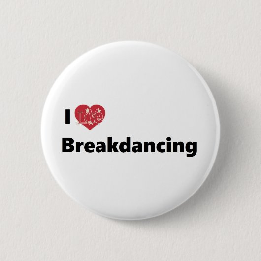 Badge Rond 5 Cm J'adore la percée (Devant)