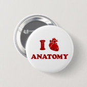 Badge Rond 5 Cm j'adore l'anatomie2 (Devant & derrière)