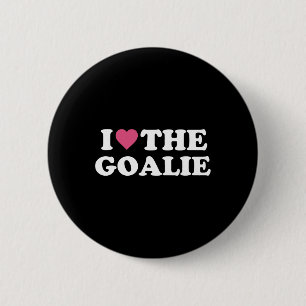 Badge Rond 5 Cm J'adore le gardien de but Mignon Gardien de Footba