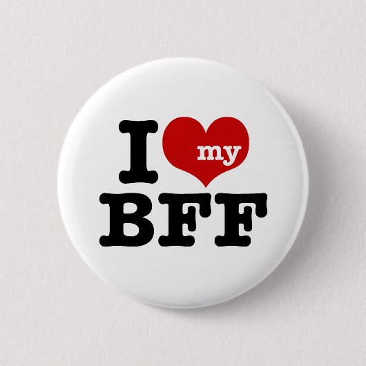 Badge Rond 5 Cm J'adore mon BFF (Devant)