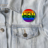Badge Rond 5 Cm Jag föredrar hen pronomen pride - knapp (En situation)