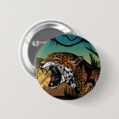 Badge Rond 5 Cm Jaguar (Devant & derrière)