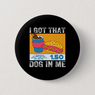 Badge Rond 5 Cm J'Ai Ce Chien En Moi Drôle Chien Chaud Combo 4 De