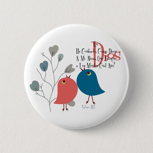 Badge Rond 5 Cm J'ai confié…. (Devant)