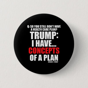 Badge Rond 5 Cm J'ai... des concepts d'un plan de vote Trump 2024
