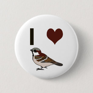 Badge Rond 5 Cm J'ai des étincelles cardiaques