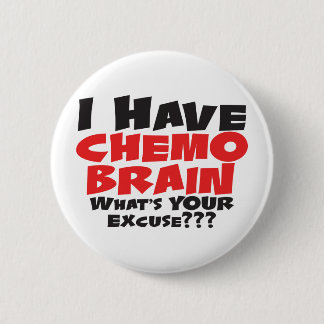 Badge Rond 5 Cm J'Ai Du Cerveau Chimique