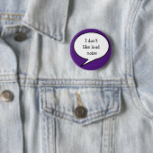 Badge Rond 5 Cm J'ai fait de la loud noise (En situation)