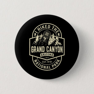 Badge Rond 5 Cm J'ai fait une randonnée dans le parc national du G