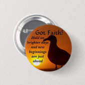 Badge Rond 5 Cm J'ai foi !_ (Devant & derrière)