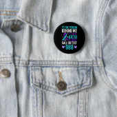 Badge Rond 5 Cm J'Ai Le Temps D'Écouter La Sensibilisation À La Pr (En situation)