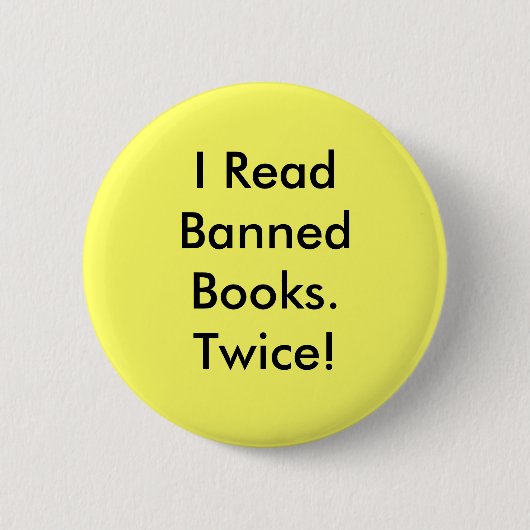 Badge Rond 5 Cm J'ai lu Books.Twice interdit ! (Devant)