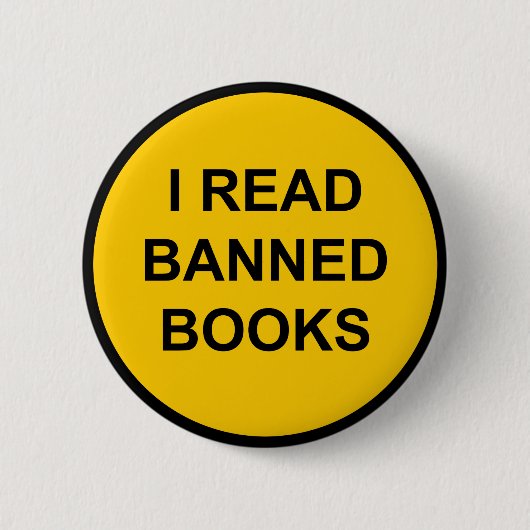Badge Rond 5 Cm J'Ai Lu Des Livres Interdits (Devant)